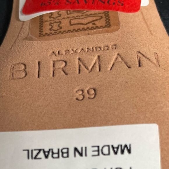 Alexandre Birman Mirabella 85 Curvy Shearling Suede Booties IT 39 / US 8-8.5 Bla - Picture 11 of 16